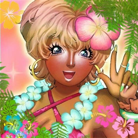 Gyaru Pfp Gyaru Cute Art Retro Poster