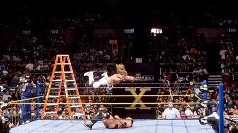 WATCH: HBK & Razor rewatch famous WrestleMania X ladder match | WWE ...