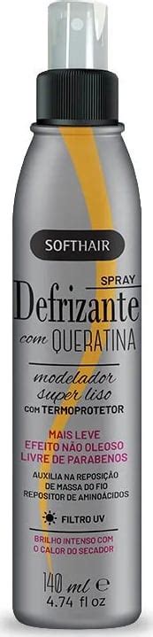 Spray Defrizante Soft Hair Queratina Beleza Na Web