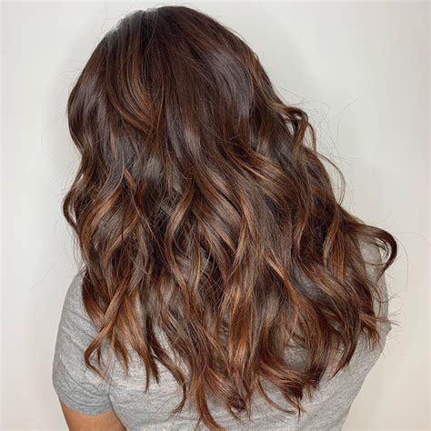 Chocolate Brown Caramel Balayage Caramel Balayage Chocolate Brown