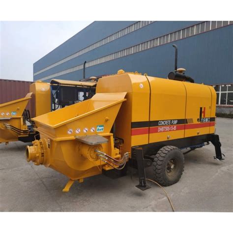 Jiuhe Factory Sale Cheap Hydraulic Concrete Beton Pump Machine Trailer