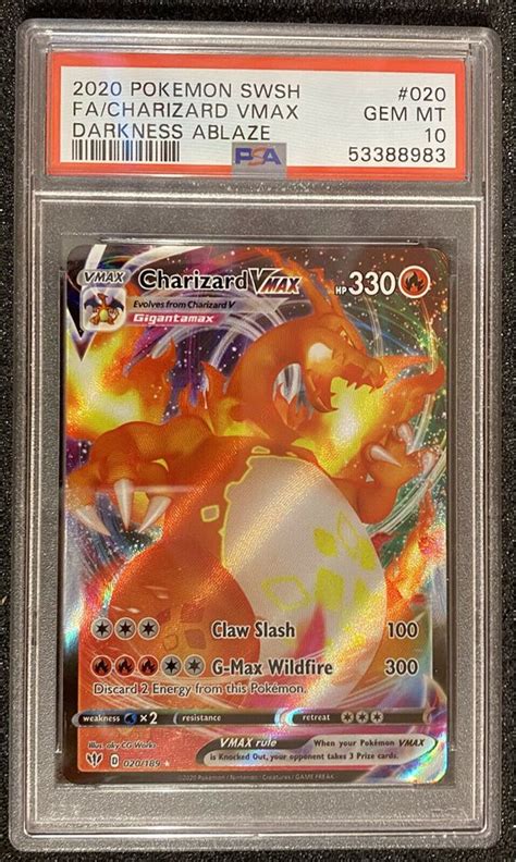 Toys Hobbies Collectible Card Games Pok Mon Tcg Charizard Vmax