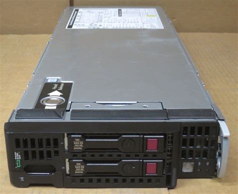 Hp Proliant Bl460c Gen9 G9 2xe5 2637v4 3 5ghz 128gb Ram 2x300gb Hdd Blade Server