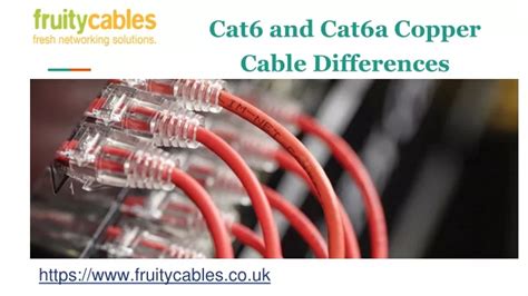 Ppt Cat6 And Cat6a Copper Cable Differences Powerpoint Presentation Free Download Id 8332970