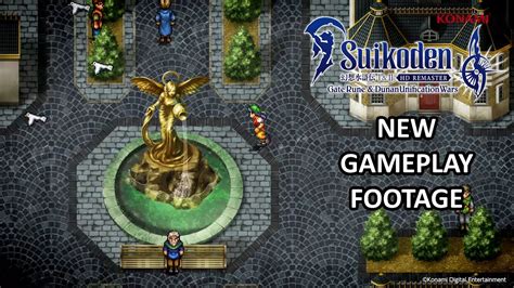 Suikoden 1 2 HD New Gameplay Footage 幻想水滸伝 I II HD ゲームプレイ YouTube