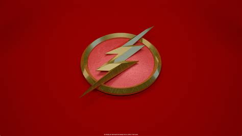 3D Render | The Flash Emblem 3D Model on Behance