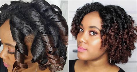 12 Tips For A Perfect Roller Set On Natural Hair