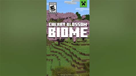 🍒 Novo Bioma Minecraft 1 20 Floresta De Cerejeiras Minecraft Mcpe