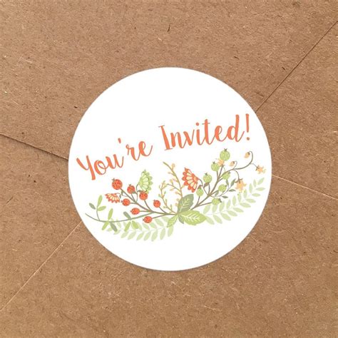 You're Invited Stickers