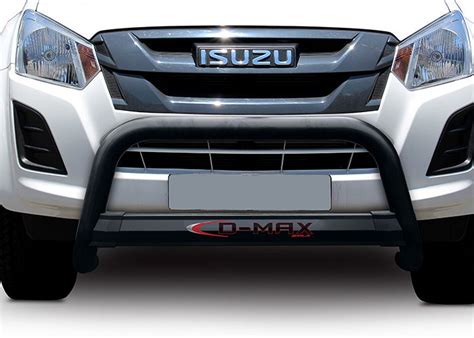 Maxe Isuzu D Max Rt Nudge Bar Black Stainless Steel Mla Isu Bn