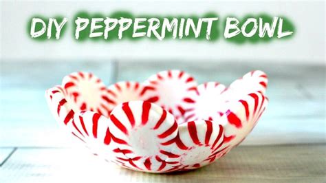 Diy Peppermint Bowl Peppermint Candy Bowl Christmas Food Ts Candy Bowl