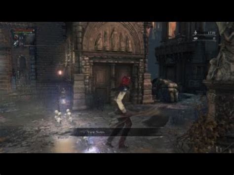 Bloodborne First Shortcut Central Yarnham Youtube