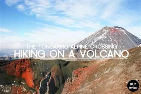 Hiking on a volcano – The Tongariro Alpine Crossing, New Zealand | The ...