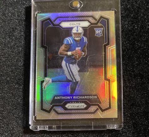 2023 Panini Prizm Rookies Silver Prizm 343 Anthony Richardson RC