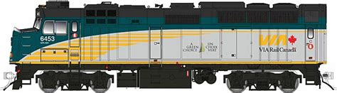 Rapido Via Rebuilt F Ph D Standard Dc Via Rail Canada