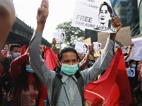 Tens Of Thousands Rally In Myanmar To Protest Military Coup Mpr News