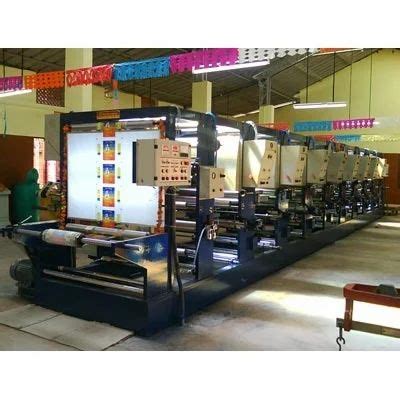 Multi Colour Rotogravure Printing Machine At Best Price In Bengaluru