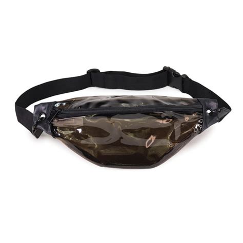 Wholesale Transparent Black Fanny Packs Hp1104 Tb