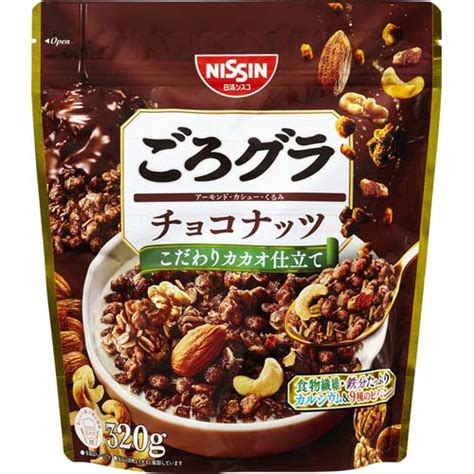 日清シスコ ごろグラ チョコナッツ 320g ネットスーパー｜トキハオンラインショップ