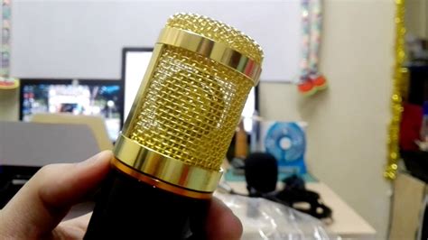 Bm Condenser Microphone Unboxing Review And Testing From Lazada