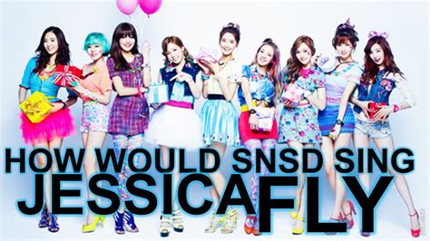 How Would Snsd Ot Sing Jessica Fly Ft Exo Chanyeol Youtube