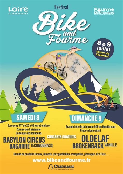 Bike And Fourme Festival 2024 Chalmazel Programme Des Concerts