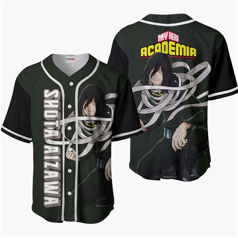 Shota Aizawa Baseball Jersey Shirts Custom Anime Gear Otaku