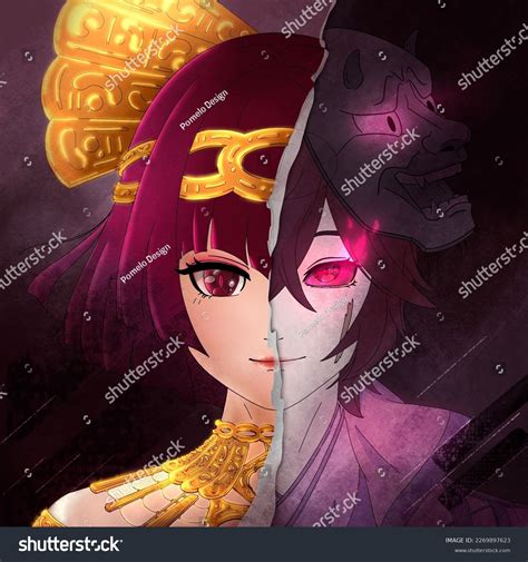 Good Vs Devil Good Evil Anime Stock Illustration 2269897623 | Shutterstock