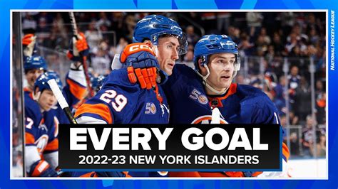 Every Goal New York Islanders Regular Season Youtube