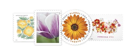 2022 Us Global African Daisy First Class Postage Usps Forever Stamps