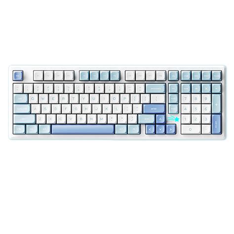 VTER Galaxy100 Aluminum Wireless Mechanical Keyboard - WhatGeek