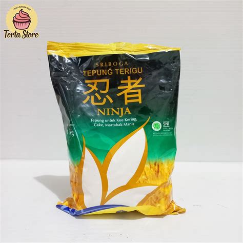 Jual Tepung Terigu Sriboga Ninja Kg Shopee Indonesia