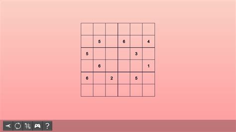 My Sudoku - Classic 6x6 Medium 2 on Steam