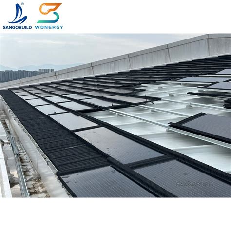 Bipv Solar Roof Tile Photovoltaic Roof Integrated Generate Electricity