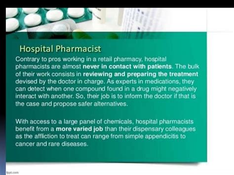 14ab1t0024 Roles And Responsibilities Of Hospital Pharmacist