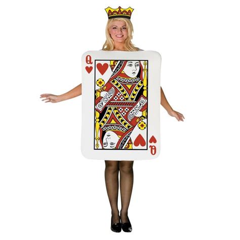 Queen Of Hearts Card Halloween Costume For Women Queen Of Hearts