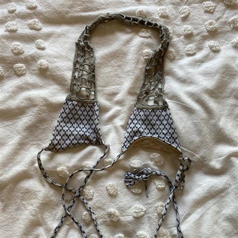 Acacia Bikini Top Size Small Worn But In Great Depop