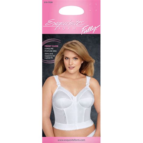 Exquisite Form Fully Womens Slimming Wireless Back And Posture Support Longline Bra With Front