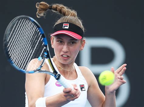 Mertens Marches Into First WTA Final Hobart International Tennis