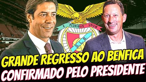 Confirmou O Regresso A Luz Ele Esta De Volta Ao Benfica Not Cias Do