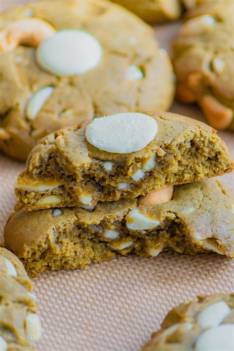 Cookies Au Th Matcha Et Chocolat Blanc Aux D Lices Du Palais