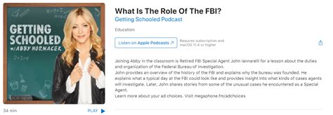 What Is The Role Of The FBI? | FBI John