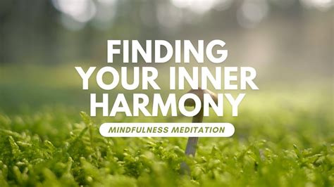 Guided Meditation On Finding Your Inner Harmony Deep Healing Inner