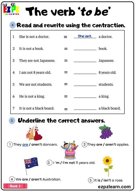 Verb To Be Worksheet Esl Worksheet By Leangheng Worksheets Library