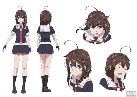 艦娘設定稿＆キャストコメント第一弾「時雨」公開！ アニメ『「艦これ」いつかあの海で』公式サイト