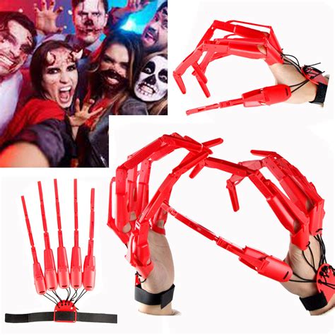 Buy Pcs Articulated Finger Extensions D Cosplay Halloween Y Skeleton