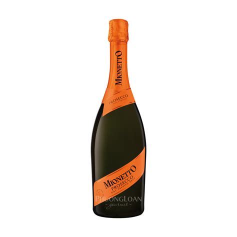 R U Vang S I Sparkling Mionetto Prosecco Ph Ng Loan Gourmet