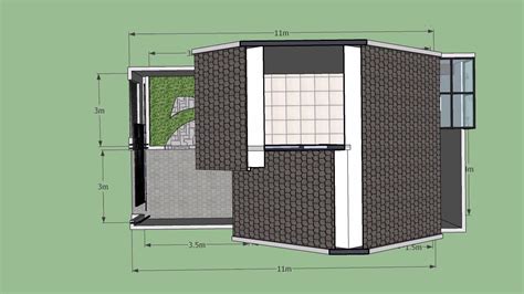 Desain Rumah 6x11 Meter YouTube