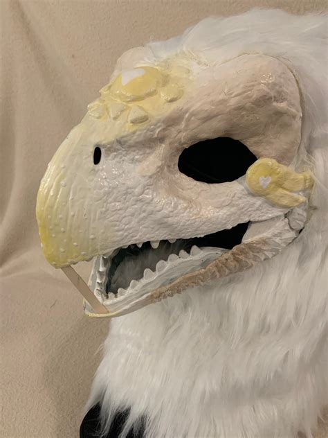 Dino Mask Pre Made Made Read Description Fully Before Purchasing Etsy