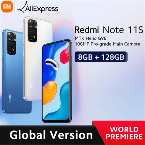 Premiworld premier global versão global xiaomi redmi nota 11s telefone